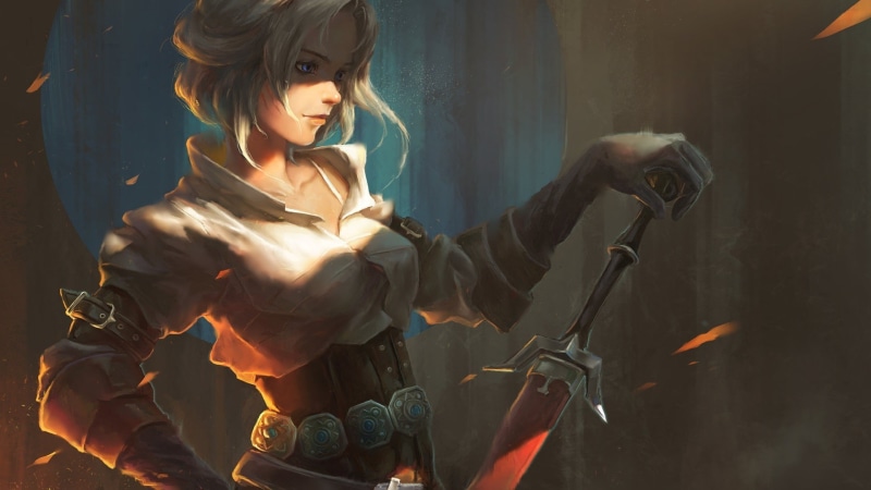 巫师3：狂猎绝美同人壁纸合集