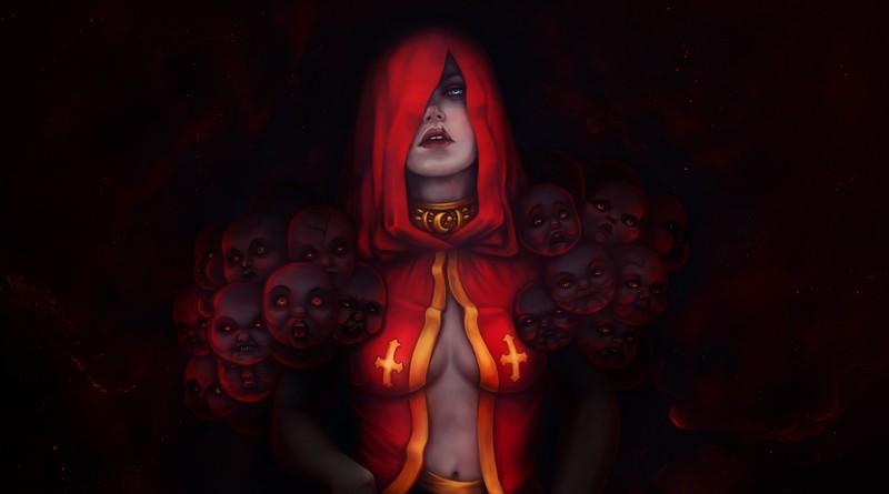 红调幻想少女壁纸合集
