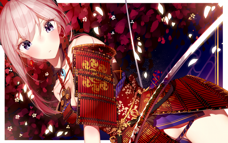 FGO宫本武藏同人插画壁纸合集