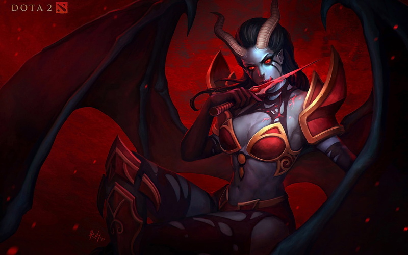 Dota2游戏相关性感女角色及英雄高清壁纸合集