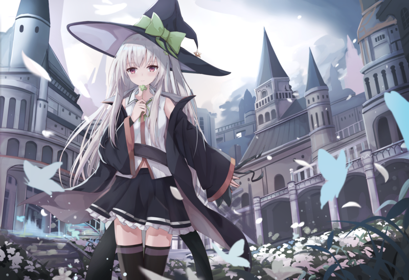 绝美二次元女巫少女壁纸合集