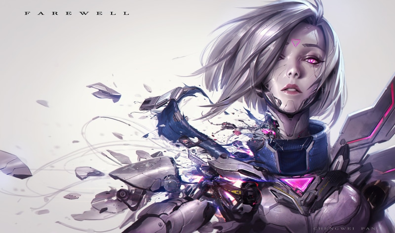《英雄联盟》绝美同人游戏壁纸合集 画师潘城伟作品