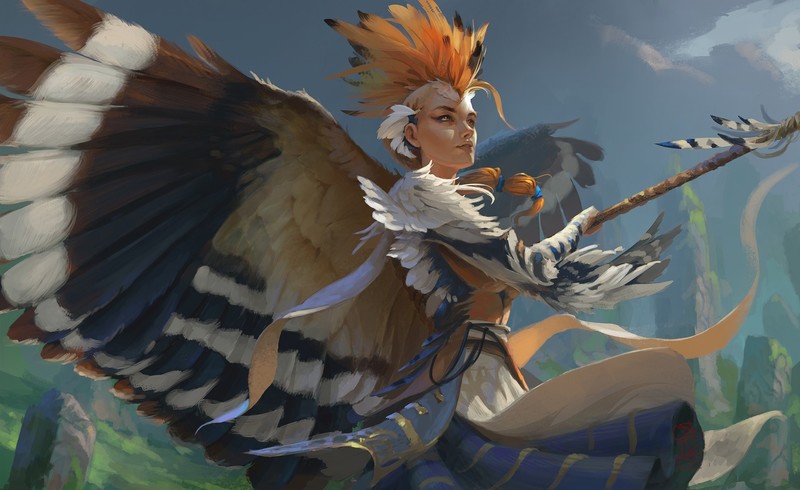 绝美奇幻少女插画壁纸