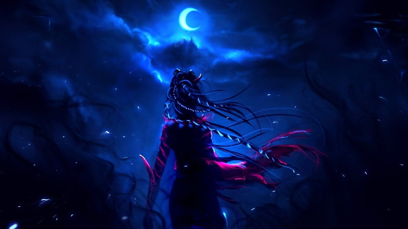 绝美的新月幻想少女壁纸 一眼沦陷的治愈氛围感