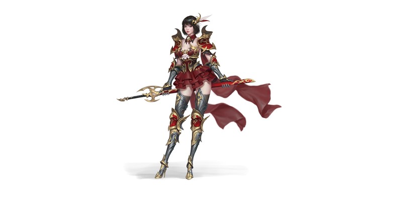 多款绝美飒爽女战士壁纸合集