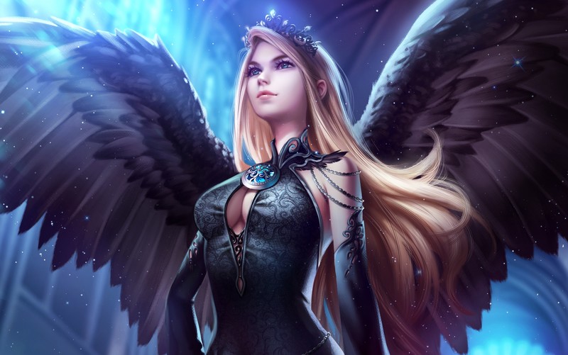 幻想风少女插画合集 吸睛氛围感壁纸