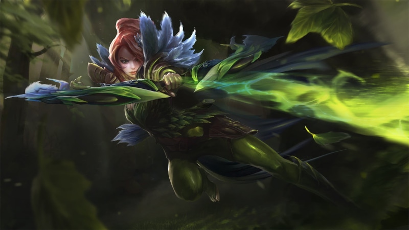 DotA2风行者幻想少女壁纸合集