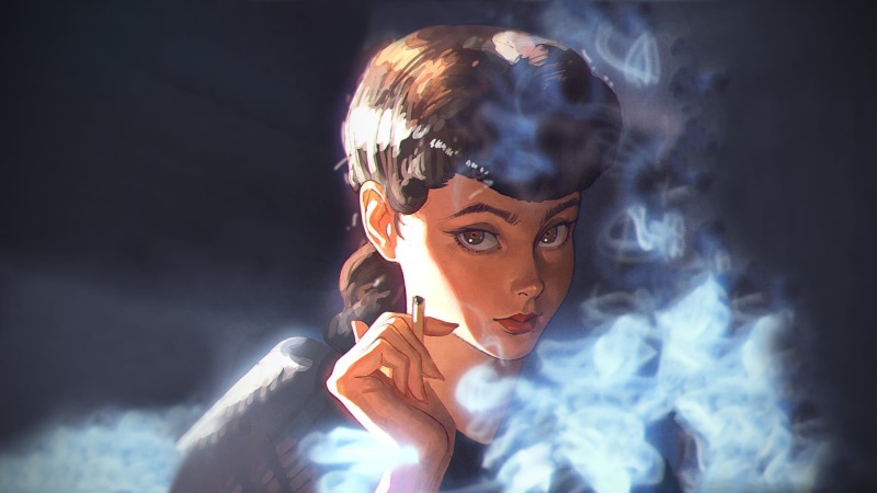 赛博朋克风幻想少女壁纸合集！画风戳中你的审美点