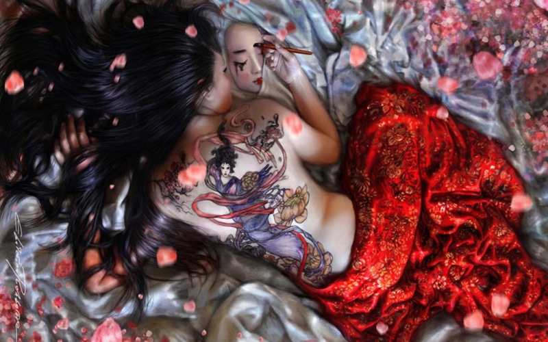 绝美幻想风纹身壁纸合集
