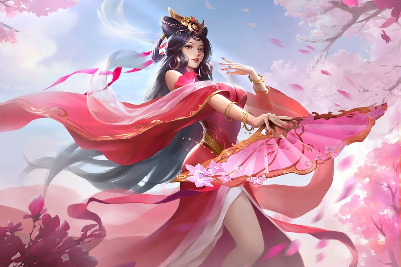 这组二次元古风少女壁纸超绝