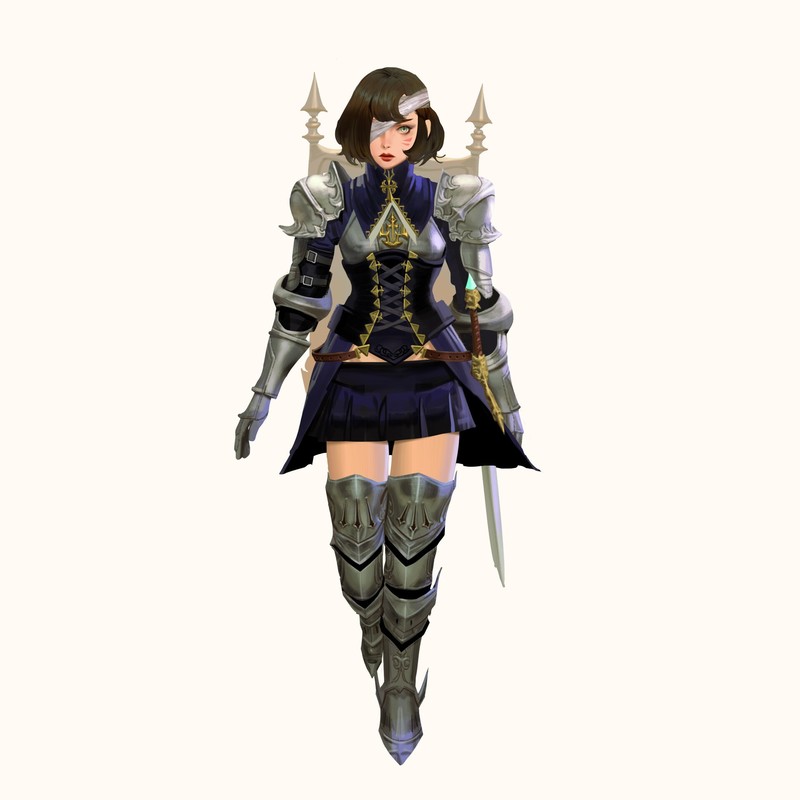 动漫少女壁纸来了！奇幻少女画风超绝