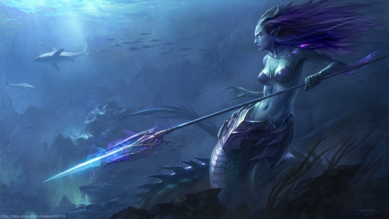 绝美水下人鱼幻想壁纸 1080P高清