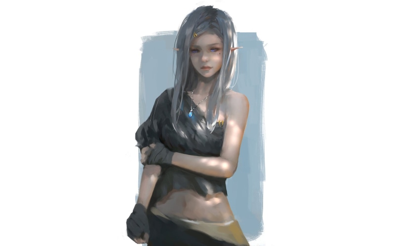 # 这组壁纸藏着少女们的灵动瞬间