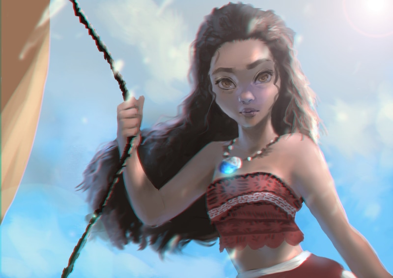 电锯人同人幻想少女壁纸 高清手机用