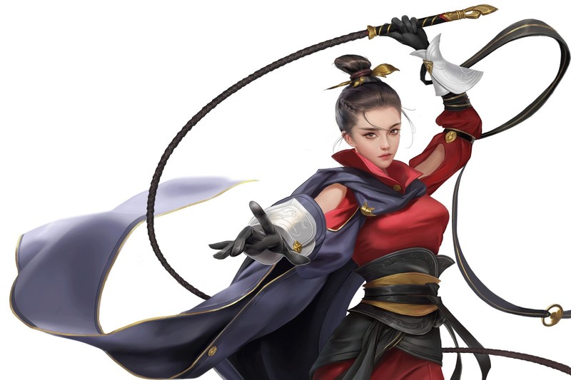 穿国风汉服的动漫少女壁纸合集