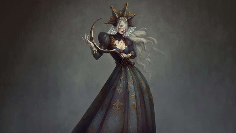 绝美幻想少女壁纸合集 简约背景氛围感拉满