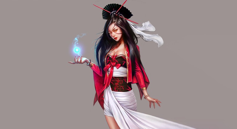 纯素背景幻想艺术壁纸合集