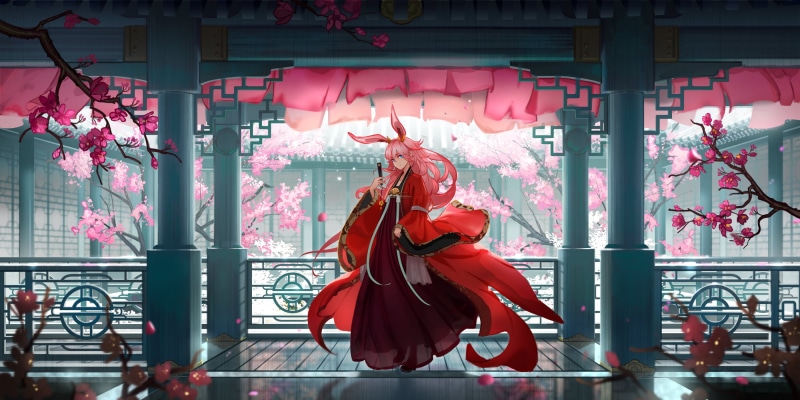 崩坏3八重樱等多款游戏同人插画壁纸合集