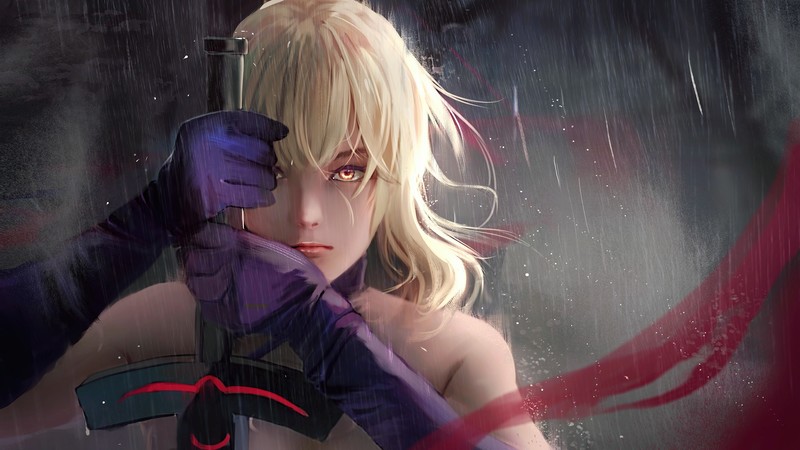Fate系列阿尔托莉雅 Alter等同人插画壁纸合集