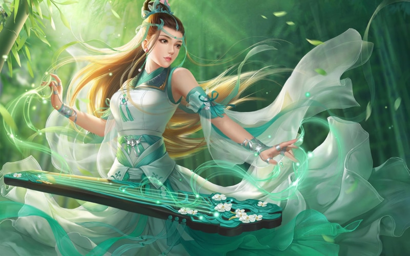 武侠风国风少女壁纸！1080P高清仙侠美图