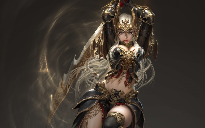 这组壁纸绝了！幻想系女神小姐姐高清图直接封神