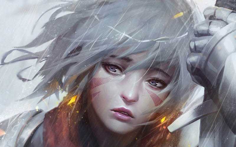 绝美幻想女战士壁纸